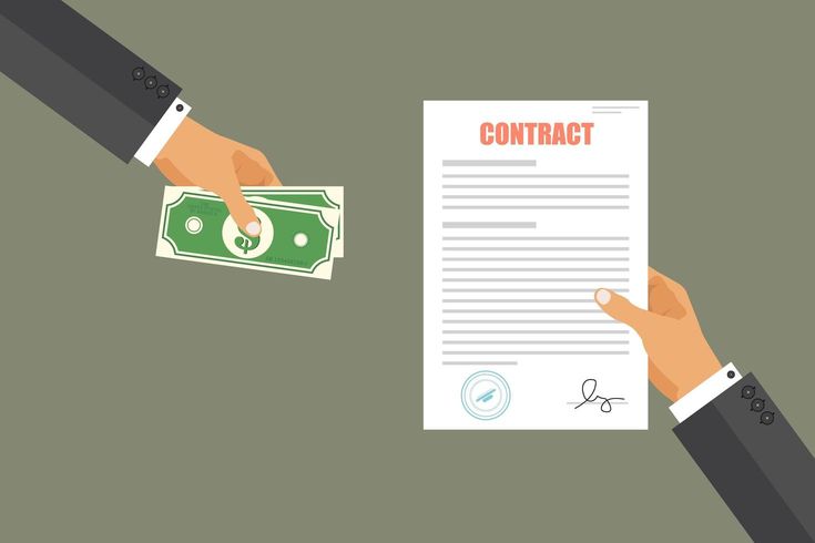 download business man paying for contract for free